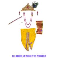 Kanha Dhoti with Hand Crafted Jewellery Set