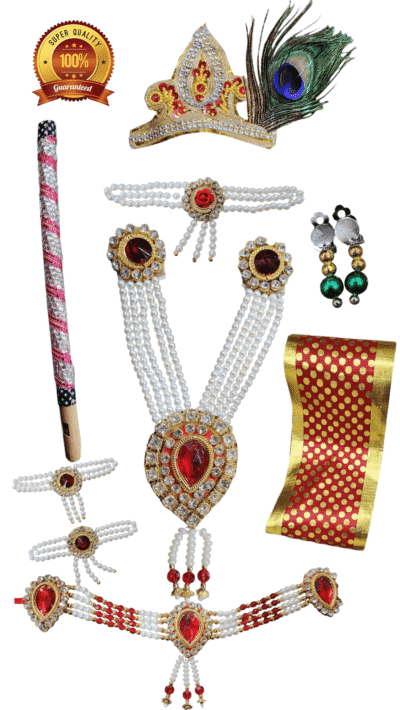 MakhanChor with Royal Jewellery Set - Image 5