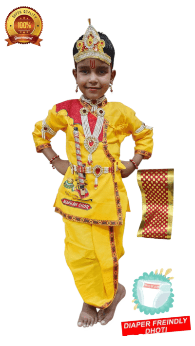 Gopal Ji with Royal Jewellery Set - Image 3