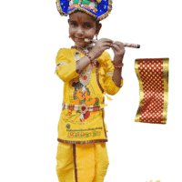 MakhanChor with Pagdi and Royal Jewellery Set