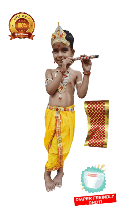 Kanha Dhoti with Royal Jewellery Set