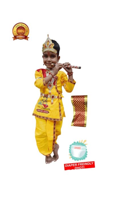 Gopal Ji with Royal Jewellery Set