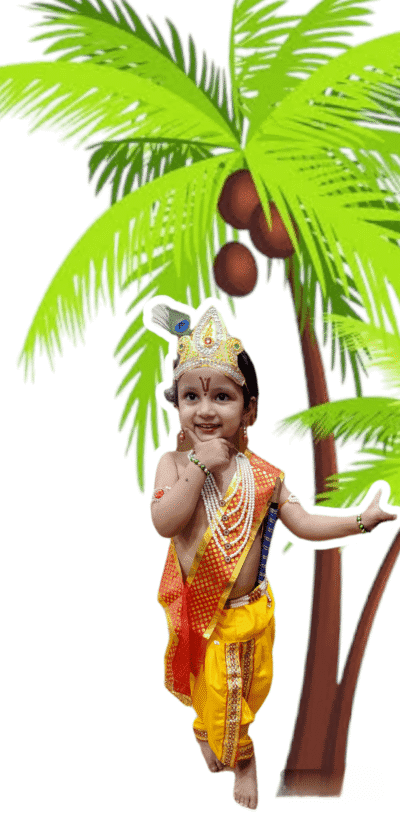 Kanha Dhoti with Pearl Jewellery Set - Image 8