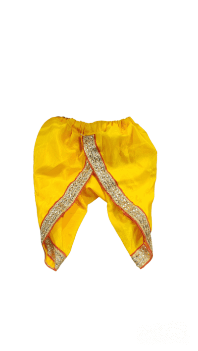 Kanha Dhoti with Hand Crafted Jewellery Set - Image 8