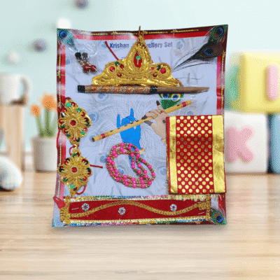 MakhanChor with Golden Jewellery Set - Image 7