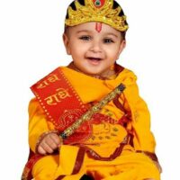 MakhanChor with Golden Jewellery Set