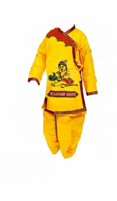 Gopal Ji with Golden Jewellery Set - Image 8
